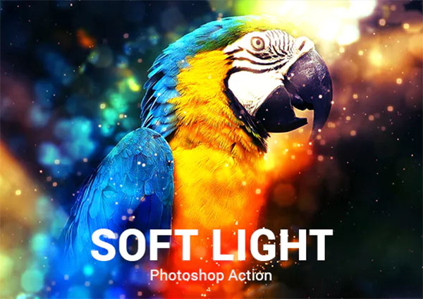 Soft Light Photoshop Action