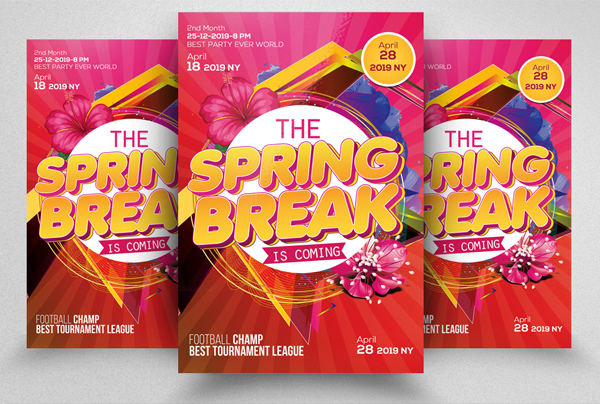 Spring Flyer or Poster Template