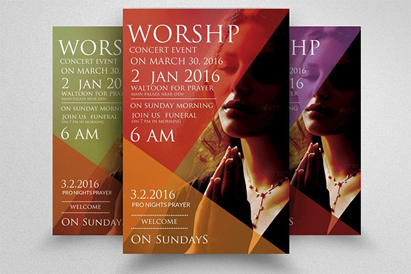 Worship Church PSD Flyer