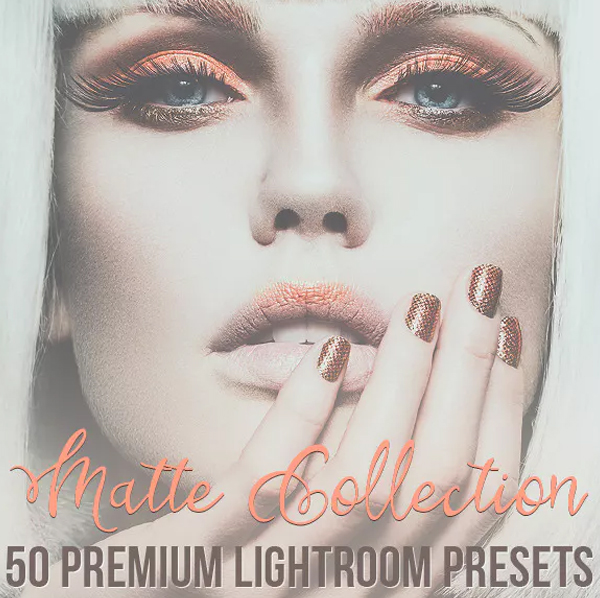 50 Premium Matte Lightroom PSD Presets