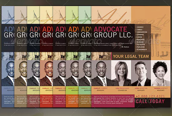 Advocate Group Flyer Template