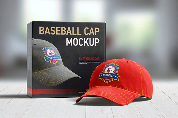 Baseball Cap 3D Mockup