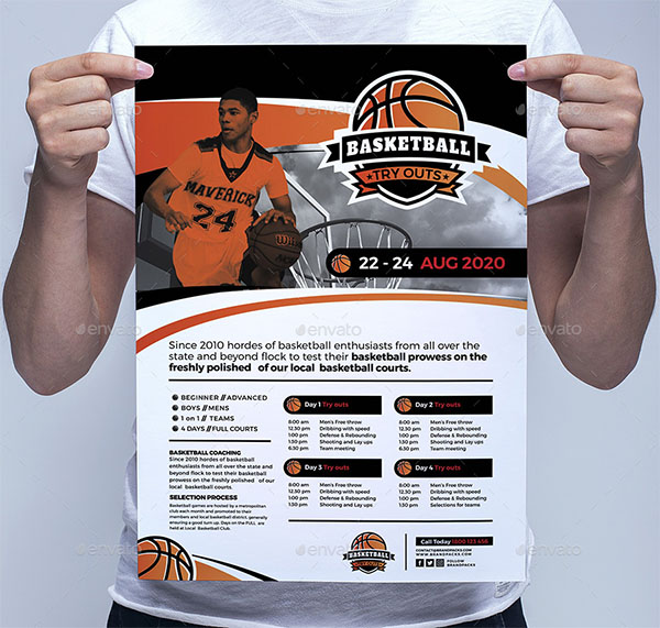 Basketball Templates Bundle