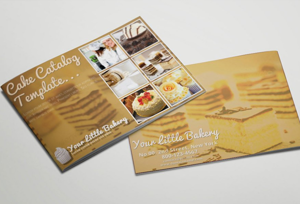 Catering Service Catalog or Brochure