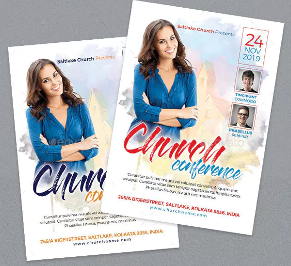 Church Conference Flyer Templates