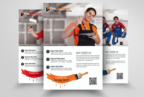 House Paint Contractor Flyer