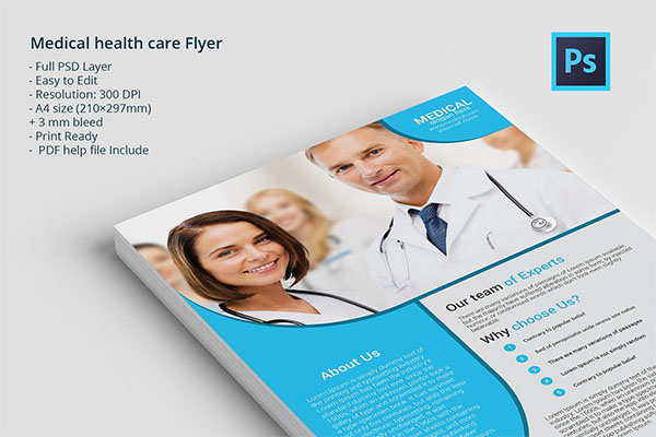 Medical Health Care Flyer