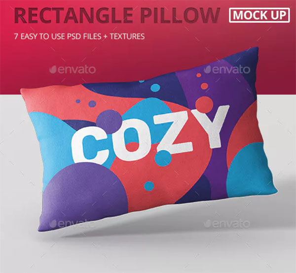 Rectangle Pillow Mockup