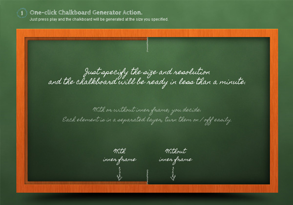 Chalkboard Layer Styles