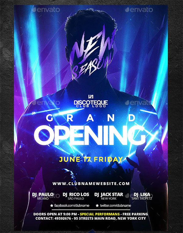 Classy Grand Opening Flyer