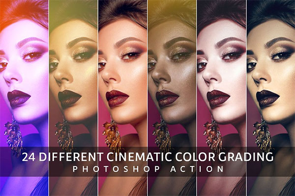 Color Grading Photoshop Action