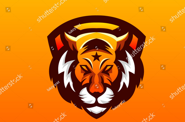 Colorful Tiger Logo Design