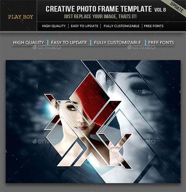 Creative Photo Frame Template