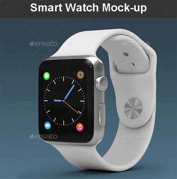 Creative Smart Watch Mock-up