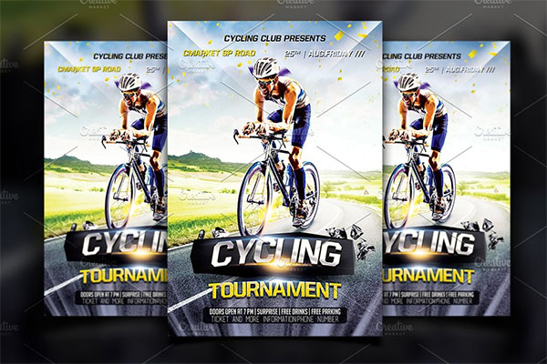 Cycling Flyer Design Template