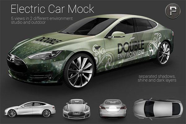 Electric Car Mock Up
