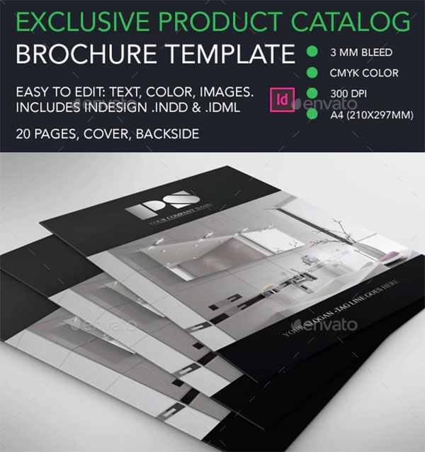 Exclusive Sophisticated Product Brochure and Catalog