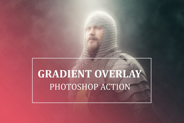 Gradient Overlay Photoshop Action