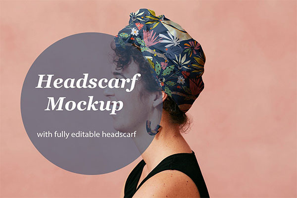 Headscarf Mockup