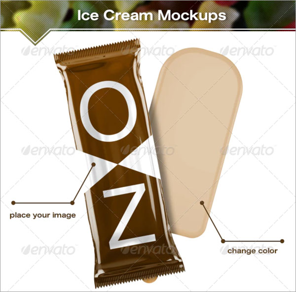 Ice Cream Package Mockups