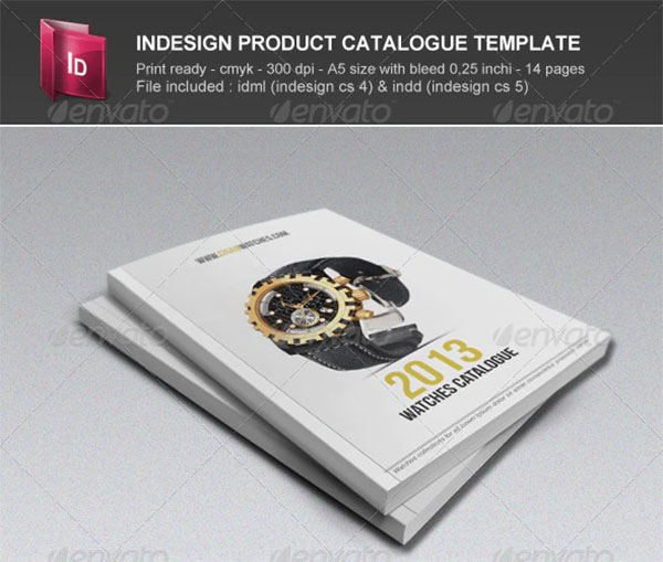 Indesign Product Catalogue PSD Template