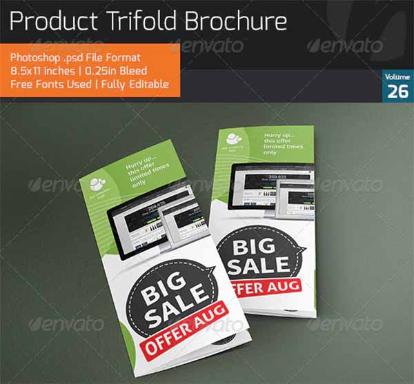 Latest Product Trifold Brochure