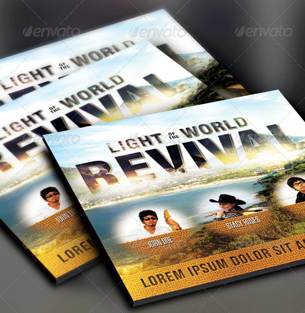 Light of The World Revival Flyer