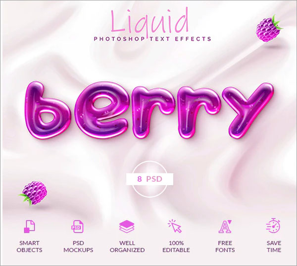 Liquid Tasty Text Effects