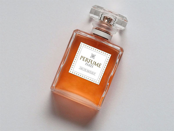 Perfume Bottle Free PSD Mockup
