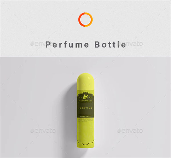 Perfume Bottle Photoshop Mock-up