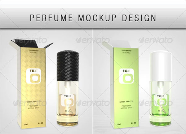 Perfume PSD Mockup
