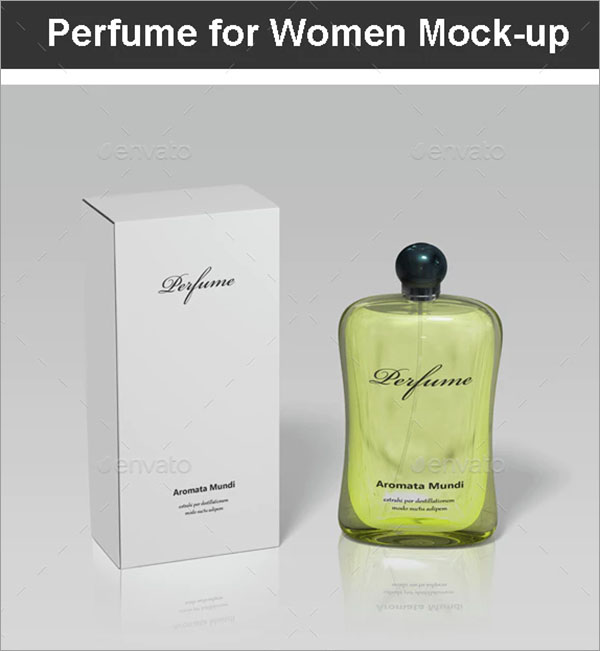 Perfume for Women Mock-up