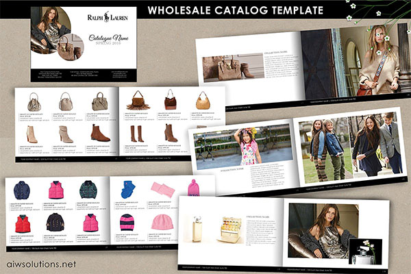 Product Catalog Brochure Template