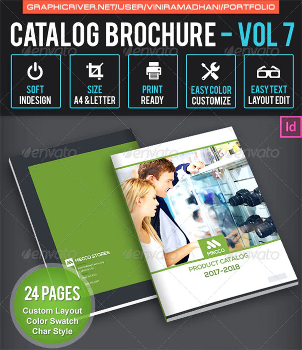 Product Catalogs Brochure Template