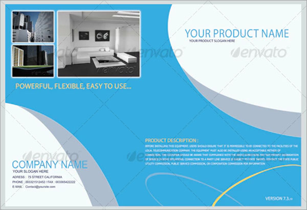 Product Show Brochure Template