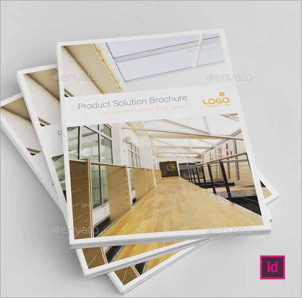 Product Solutions Brochure Template
