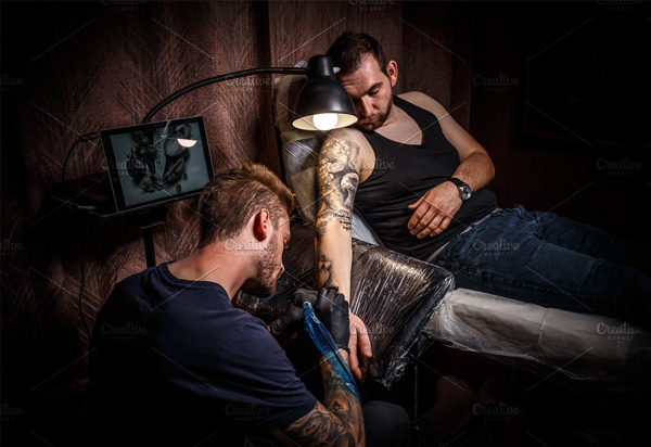 Professional Tattoo Artist Actions