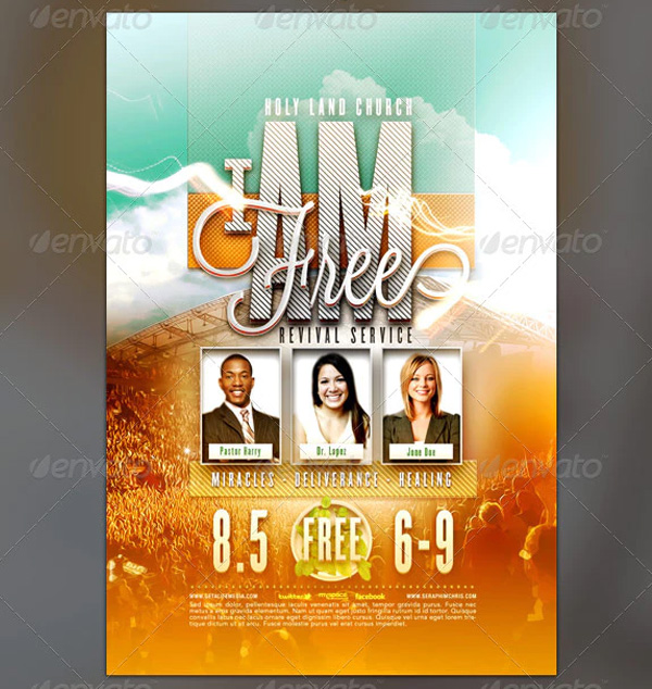 Revival Flyer Full Page Template