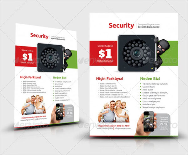 Security Flyer Templates