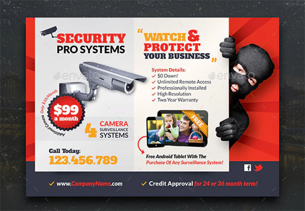Security Systems Flyer Bundle Templates