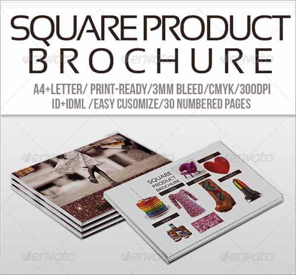 Square Product Brochure Template