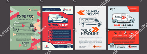 Transportation Flyer Template