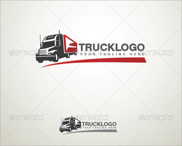 Truck Transport Logo Design