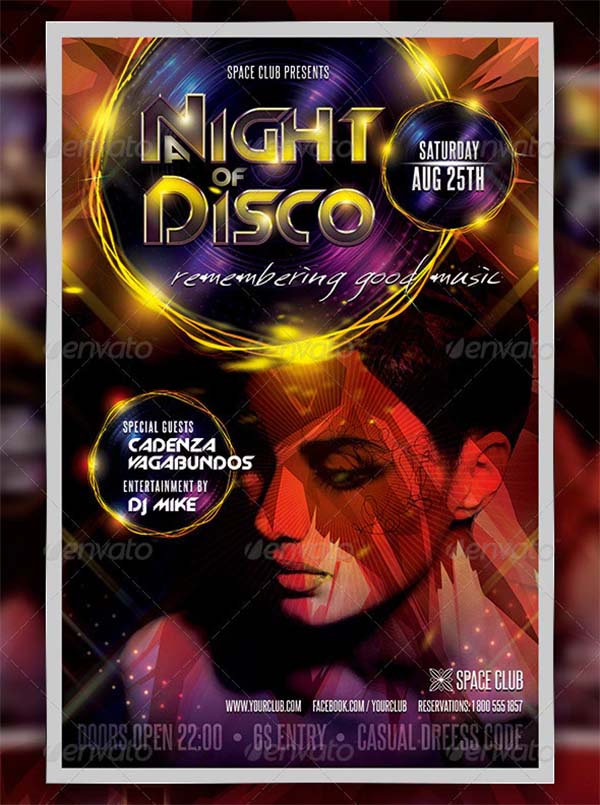 A night of Disco Flyer