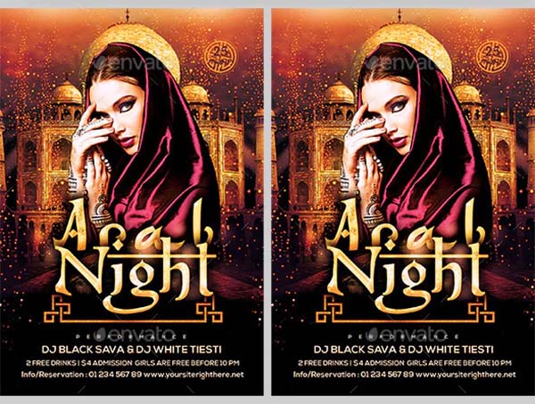 Arab Oriental Night Flyer