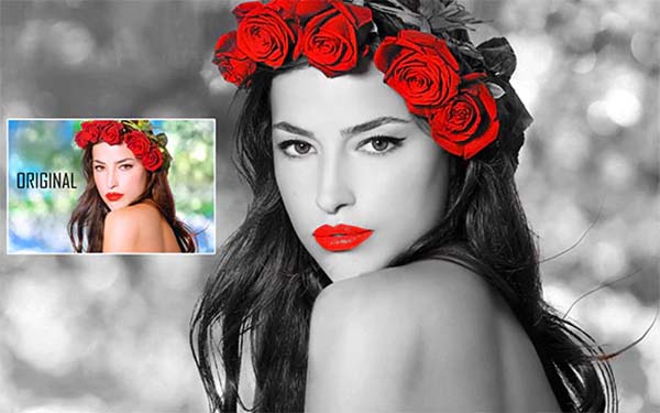 Auto Selective Color 12 Photoshop Actions