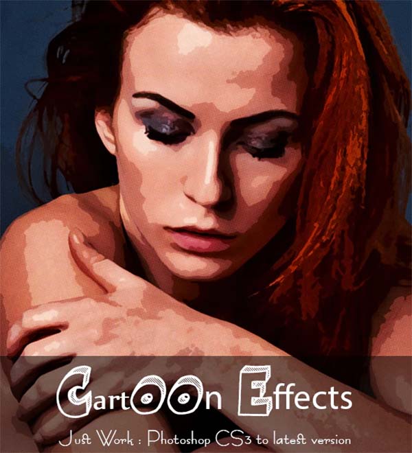 Cartoon Photoshop Actions