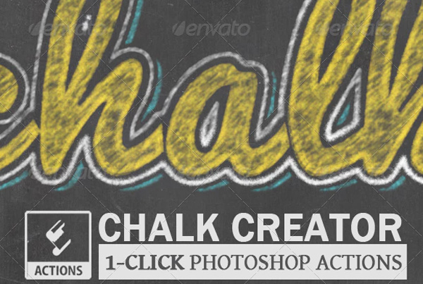 Chalk and Chalkboard Photoshop Creator