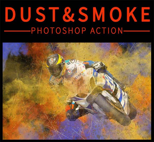 Dust & Smoke Photoshop Action