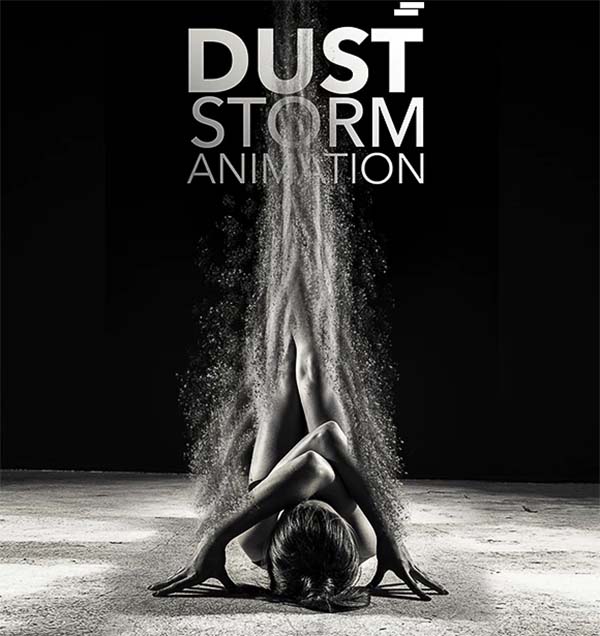 Dust Storm Animation Photoshop Action